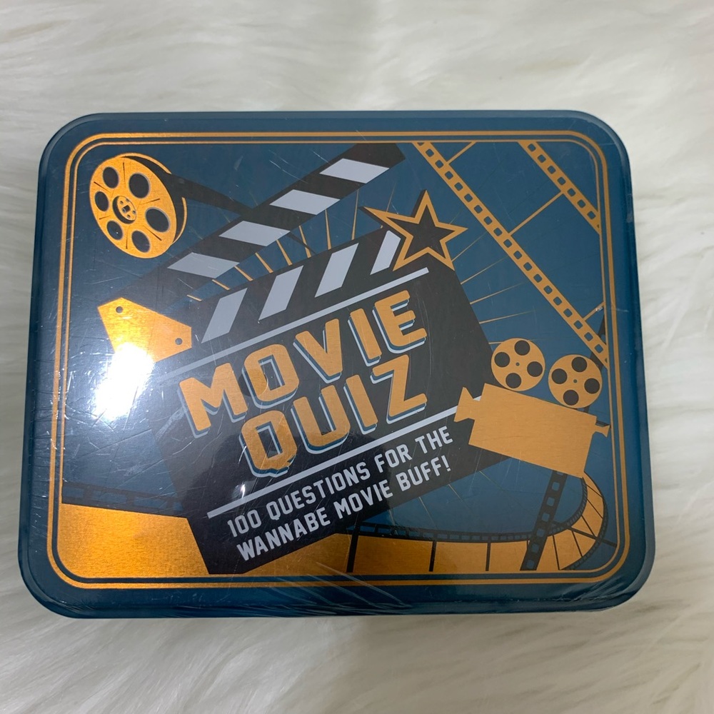 Movie Quiz 50 Cards with 100 Questions New In Box